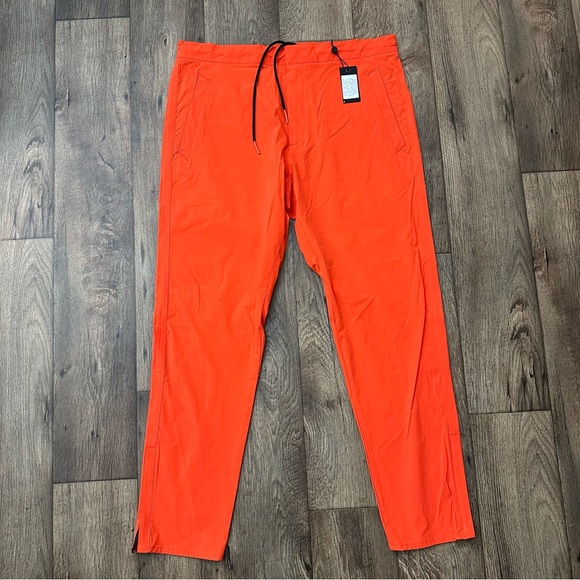 RAG & BONE PURSUIT Tech Track Pants Orange Men’s Size XL